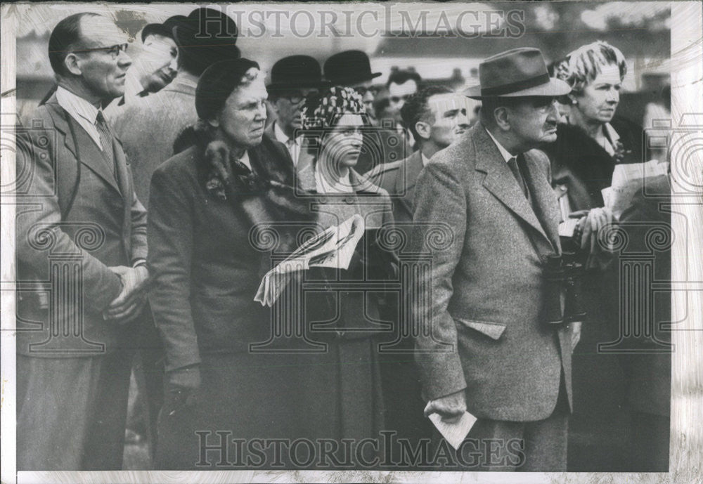 1958 Press Photo Mood Grim Newbury Eye Berkshire England Princess Margaret - Historic Images