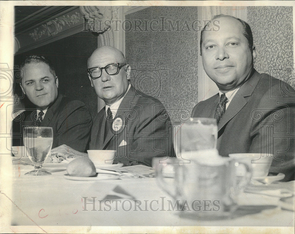 1965 Press Photo Howard T. Markey, Chicago Lawyer &amp; Judge - Historic Images