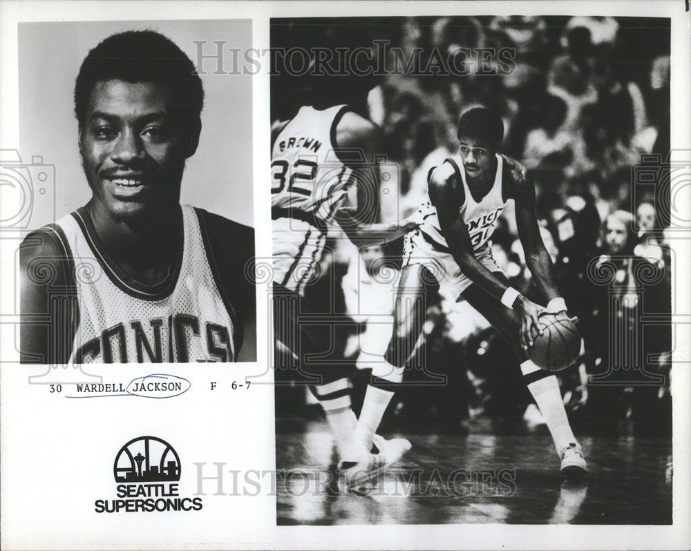 1979 Press Photo Wardell Jackson Basketball Player - Historic Images