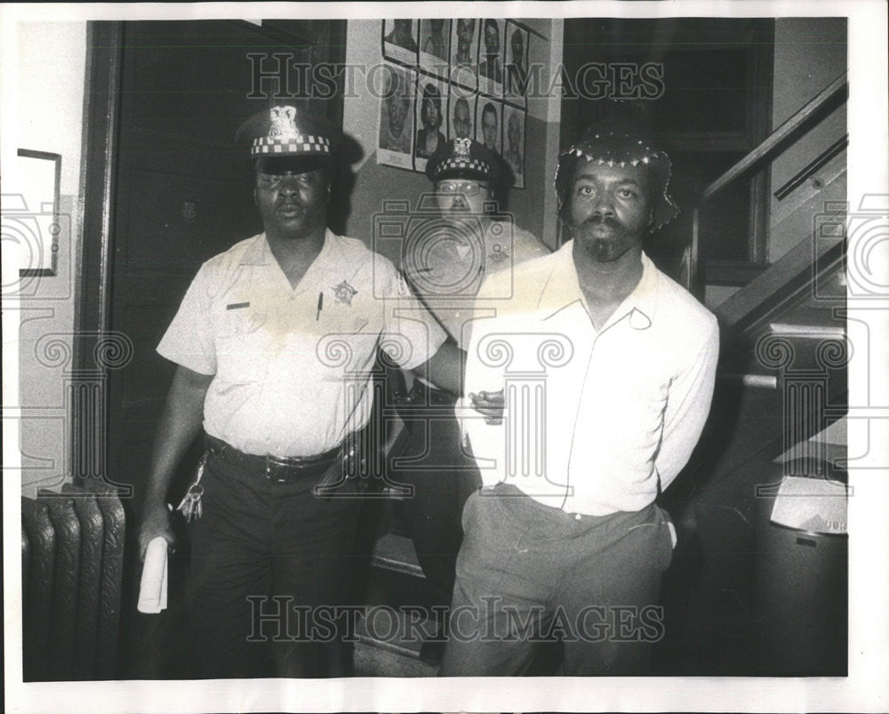 1975 Press Photo Morris Jackson Crawford Robbins murder shoot Aubrie Weldon - Historic Images