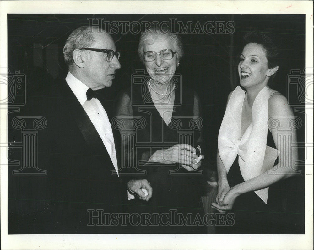 1982 Press Photo Hospital Directors Dinner Mr Mrs Edward Levi Moossa - Historic Images