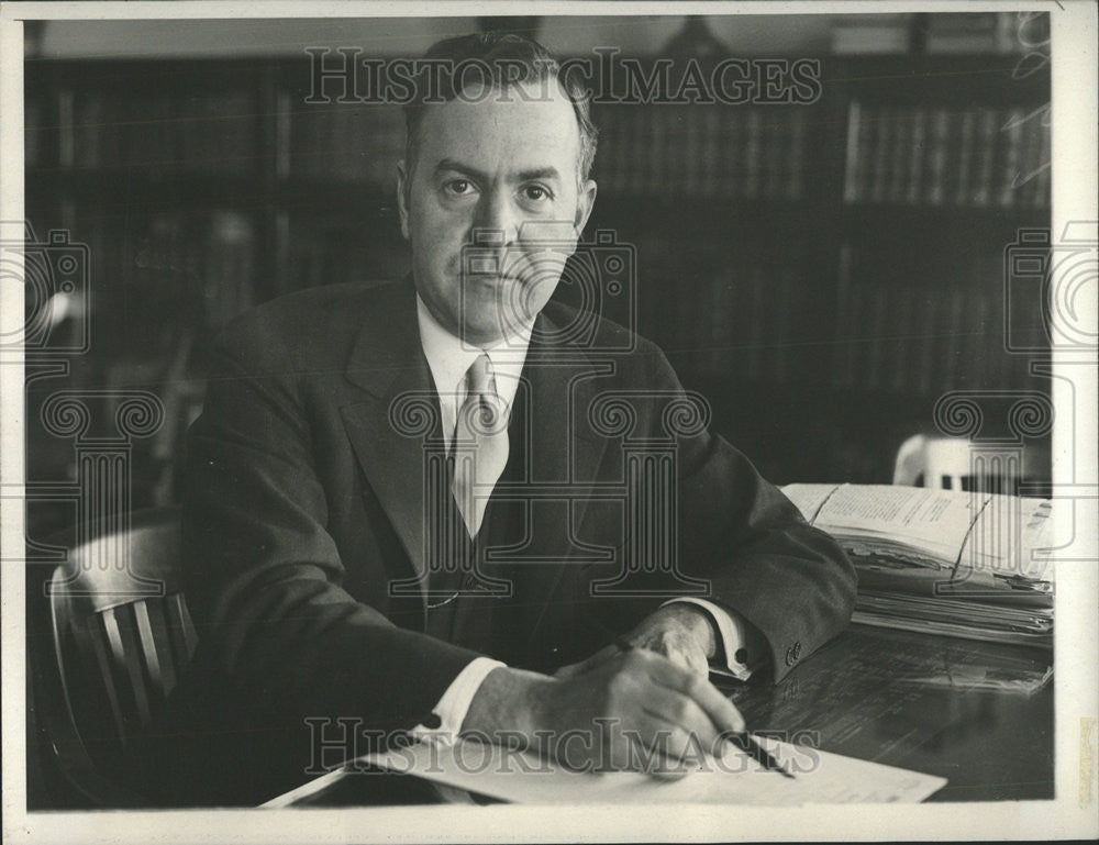 1930 Press Photo Robert Lucas Kentucky Commissioner Internal Revenue Executive - Historic Images