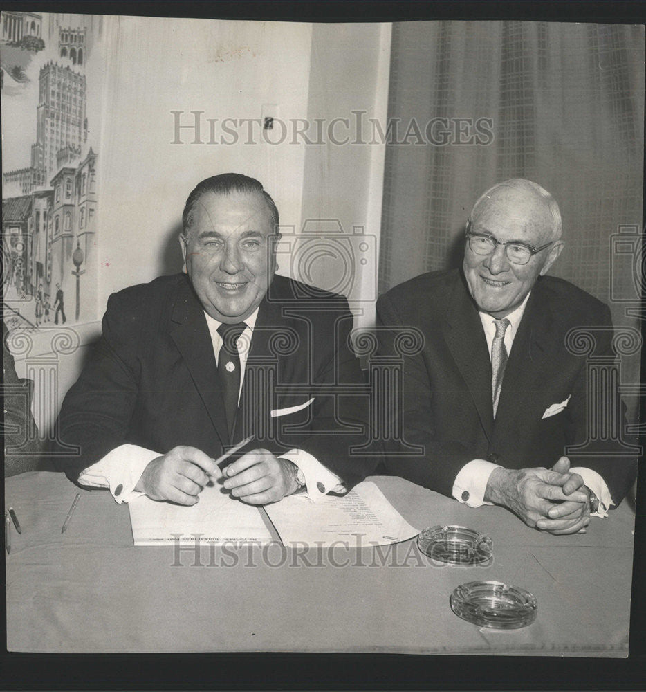 1960 Press Photo Joseph Gill Ward Committeeman Chicago - Historic Images