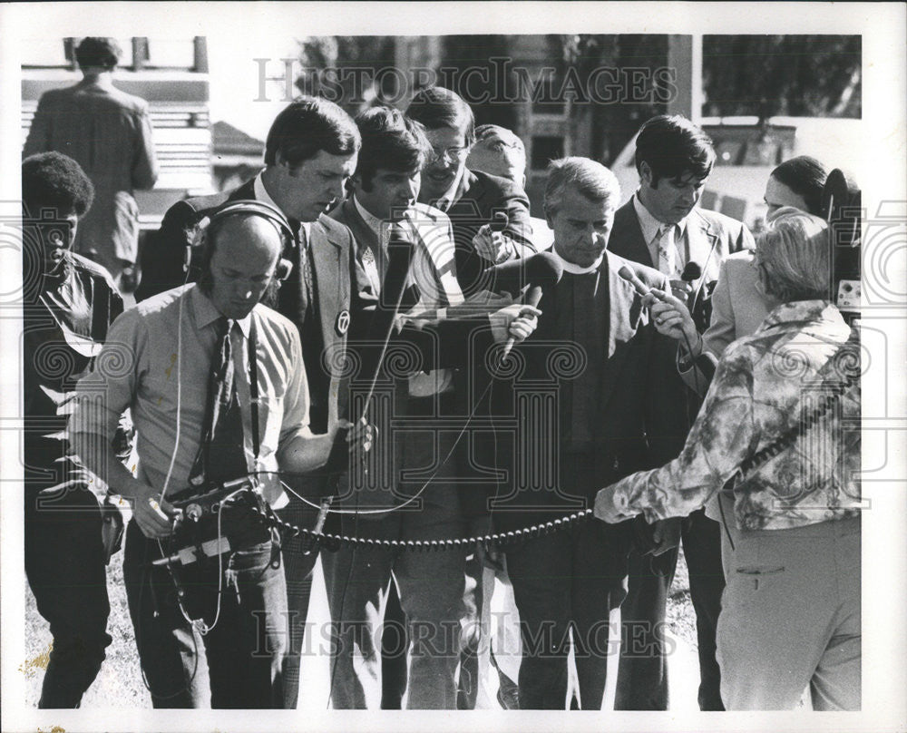 1973 Press Photo Chicago Illinois Chaplain David Ledford - Historic Images