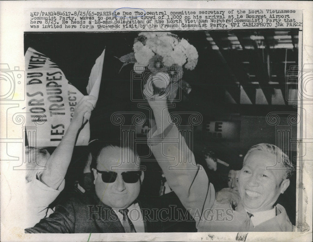 1965 Press Photo Central committee secretary North Vietnamese Communist Party - Historic Images