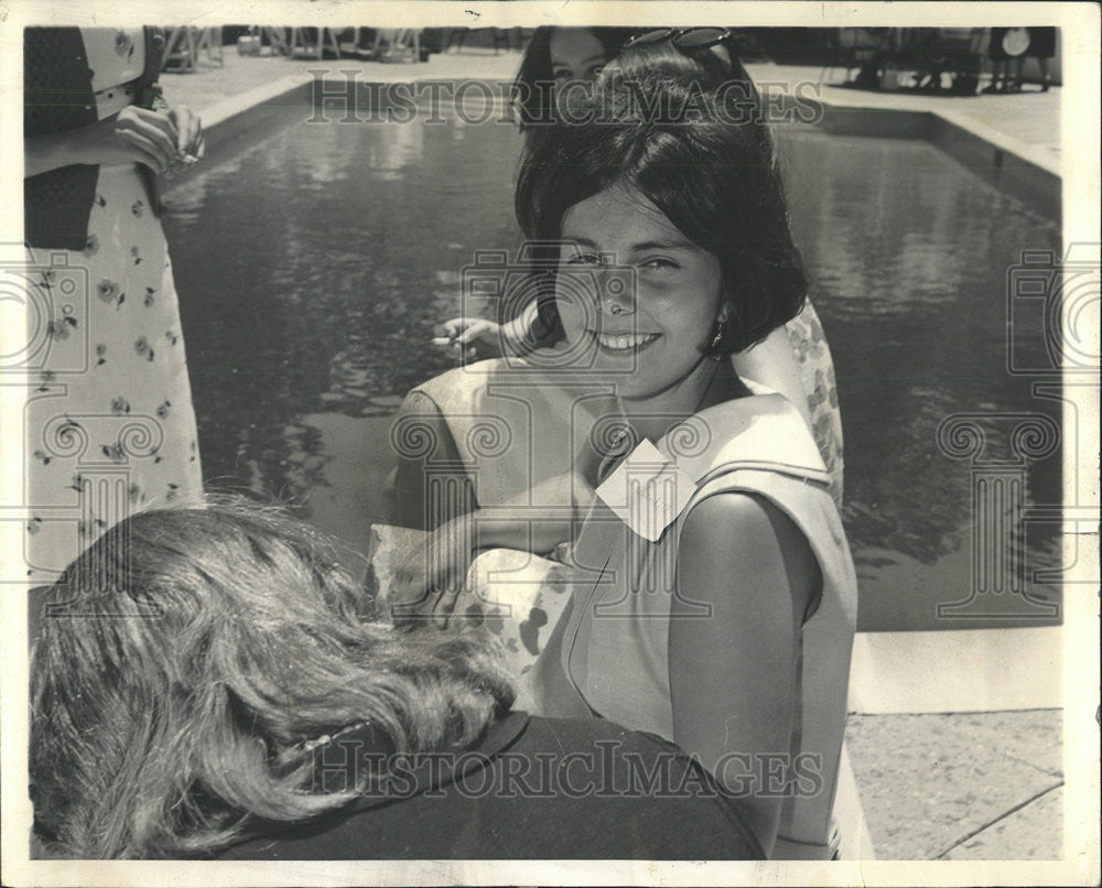 1965 Press Photo Luncheon Rehearsal by Women&#39;s Borad of Passvant Hospital. - Historic Images