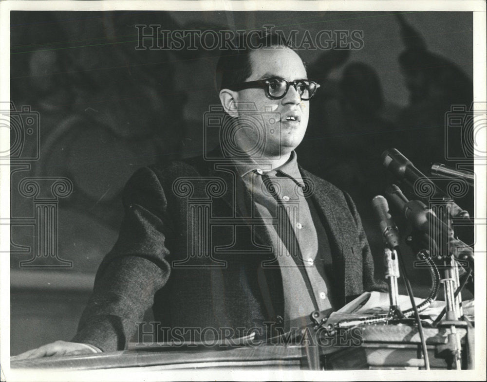 1967 Press Photo Lawrence Landry Chicago school boycotts segregation Washington - Historic Images