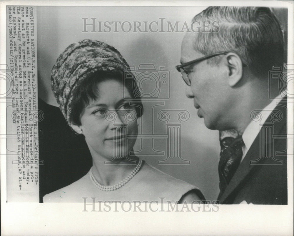 1965 Press Photo Princess Margaret England Royal Family - Historic Images