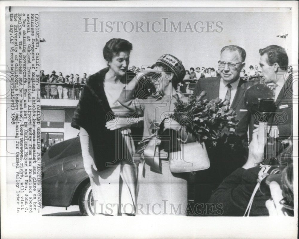 1965 Press Photo Princess Margaret Snowdon Countess England Royalty - Historic Images