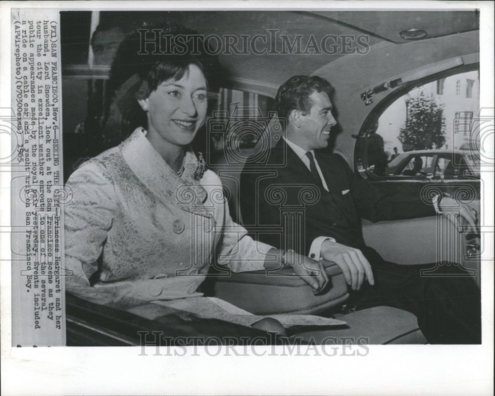 1965 Press Photo Princess Margaret Snowdon Countess England Royalty - Historic Images