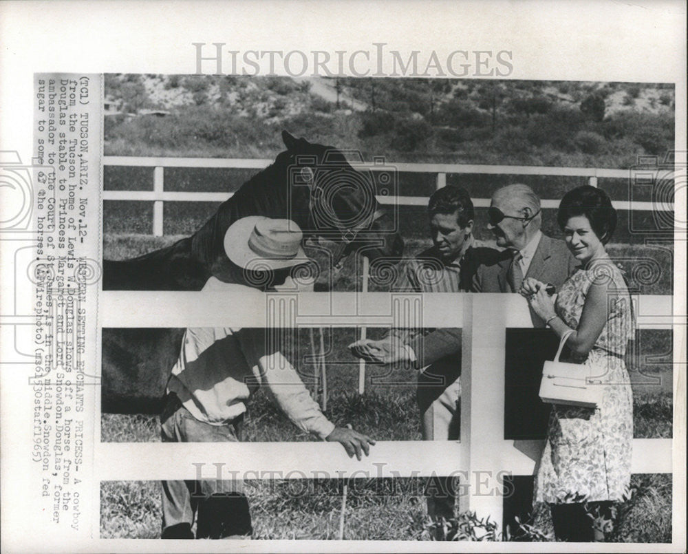 1965 Press Photo Princess Margaret Snowdon Countess England Royalty - Historic Images