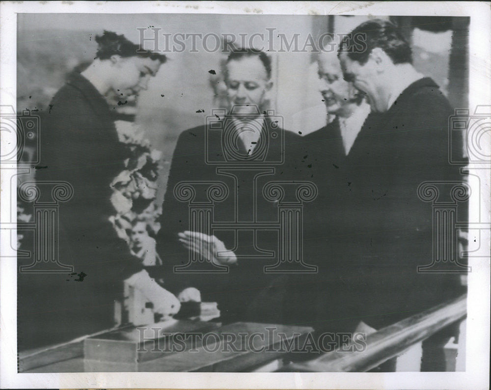 1945 Press Photo Twenty-one-year-old Princess Margaretha of Sweden - Historic Images