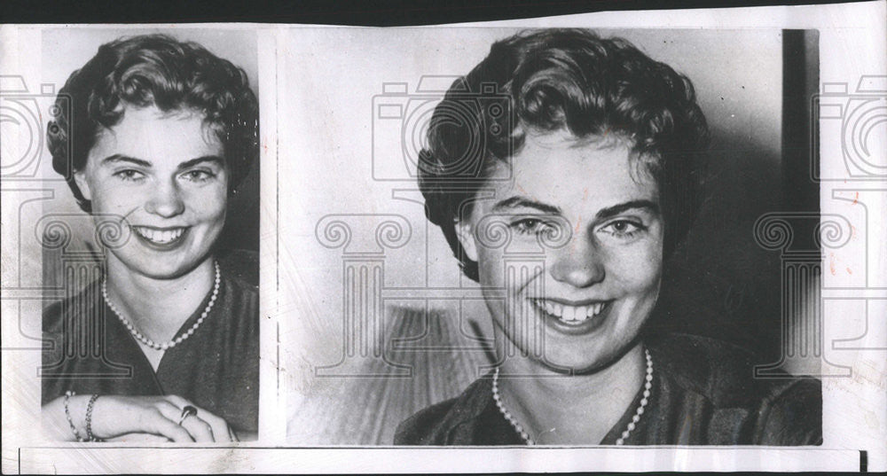 1957 Press Photo Princess Margaretha Sweden Royalty - Historic Images