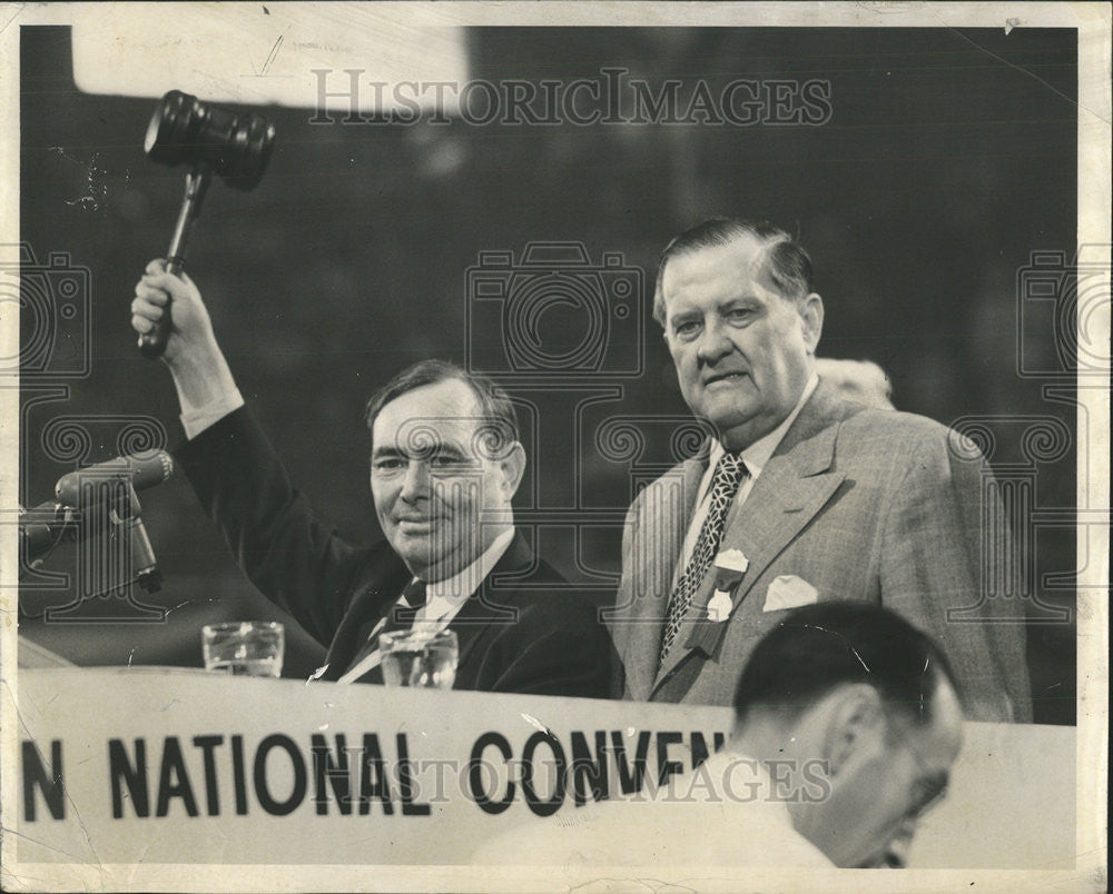 1952 Press Photo Republican Massachusetts Congressman Joseph William Martin - Historic Images