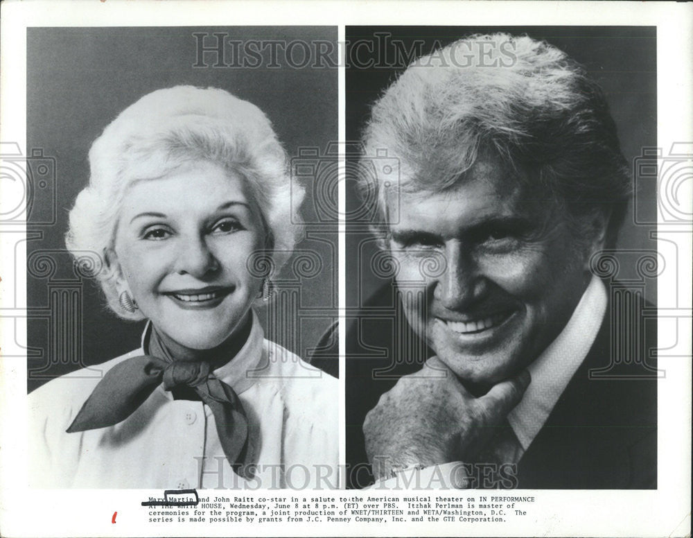 1983 Press Photo Mary Martin American Television Movie Actress Singer - Historic Images