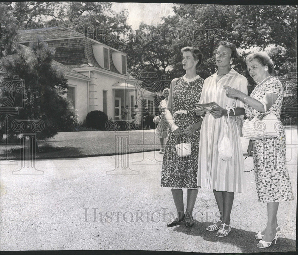 1959 Press Photo William Sihler William Jones Marshall Irl Robert Woods Club - Historic Images