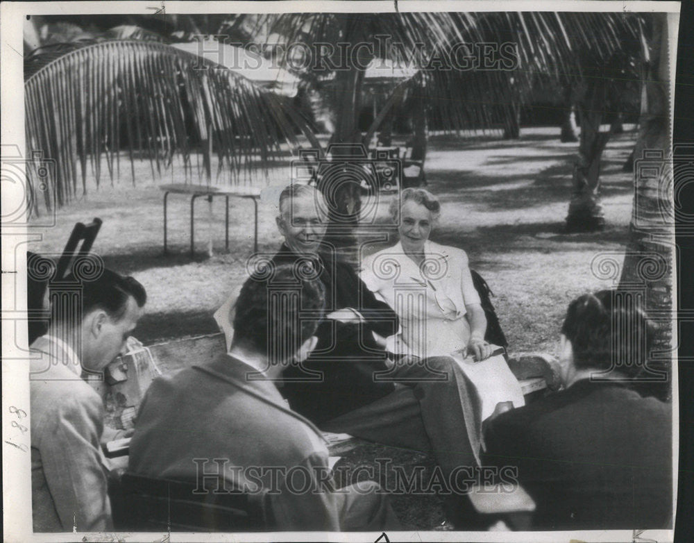 1947 Press Photo George Marshall State Secretary American Military Leader - Historic Images