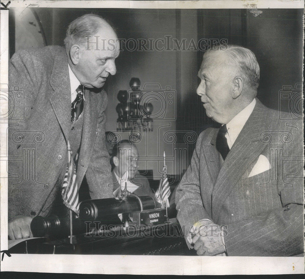 1951 Press Photo United States Secretary of Defense George C. Marshall - Historic Images