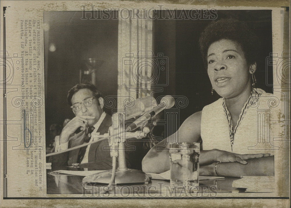 1970 Press Photo Ruby Marin Washington civil rights Department Education Welfare - Historic Images