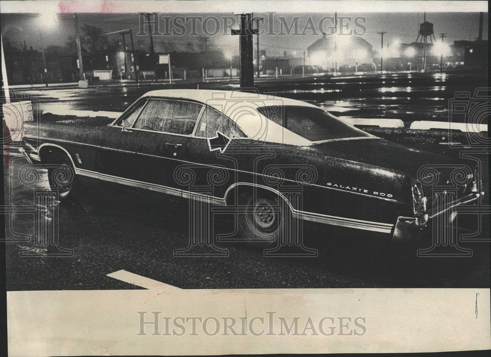 1972 Press Photo Patricia Kirby Murdered Chicago Resident&#39;s Auto - Historic Images