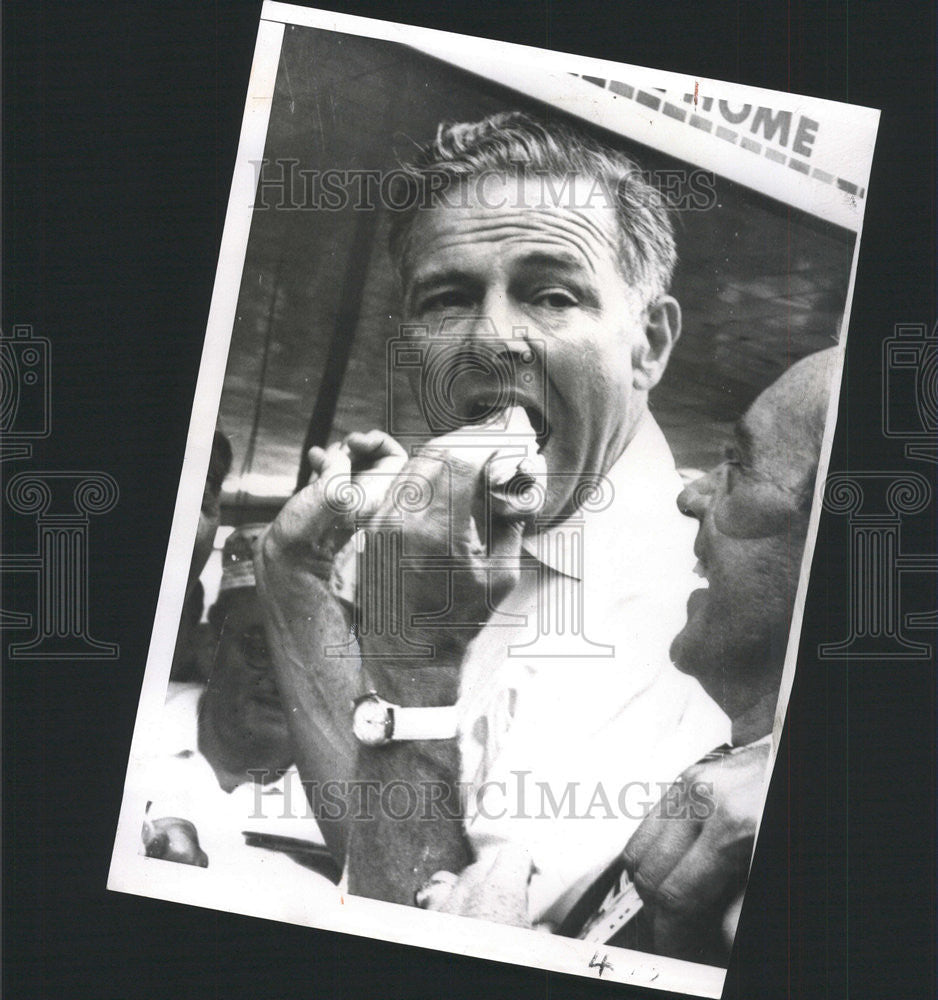 1960 Press Photo Henry Cabot Lodge Senator Republican Politician - Historic Images