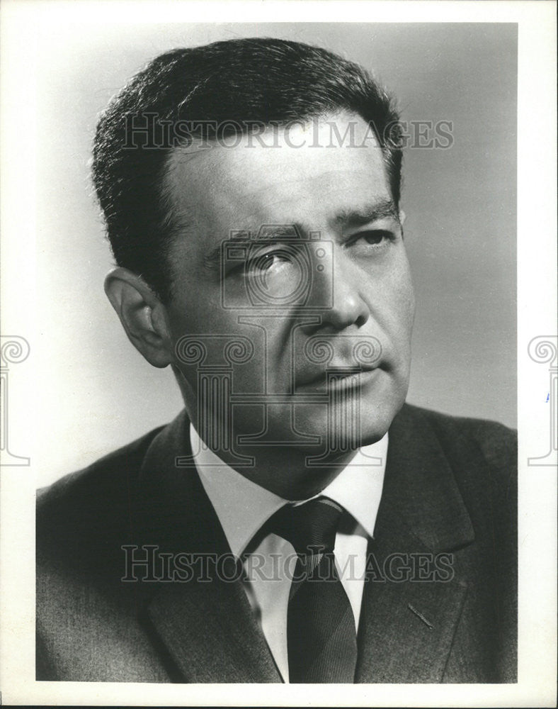 1971 Press Photo Gyorgy Lehel Hungarian Conductor Budapest Symphony Orchestra - Historic Images