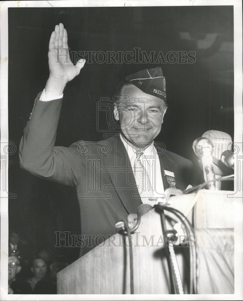 1958 Press Photo U.S Ambassador to U.N. Henry Cabot Lodge Jr - Historic Images