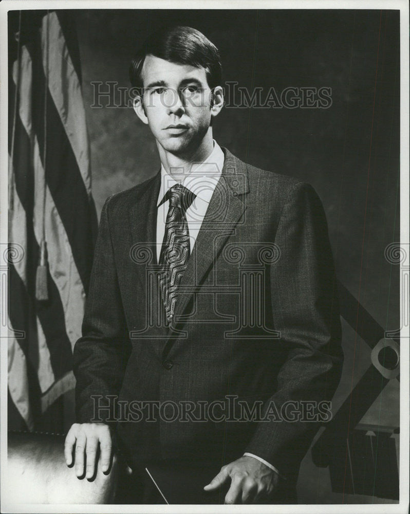 1971 Press Photo William B.Lenoir NASA Astronaut. - Historic Images