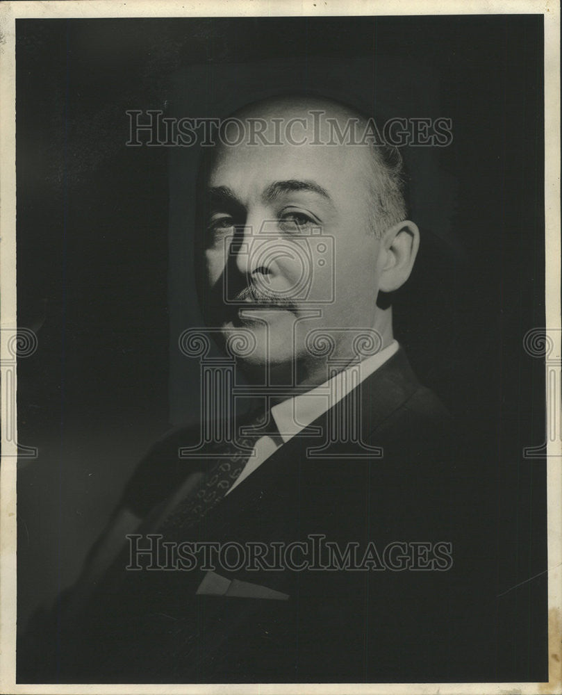 1958 Press Photo James Lentine Democrat Candidate Congress District Illinois - Historic Images