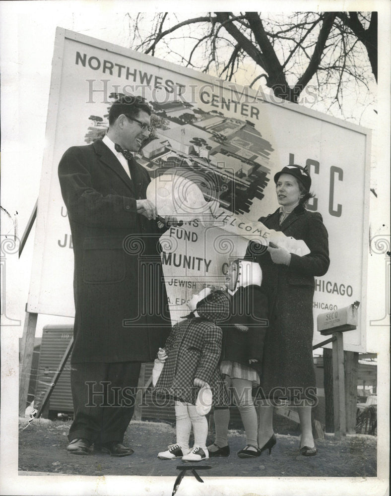 1960 Press Photo  HAMILTON LOEB JR. MRS. WILLIAM DEUTSCH BERNARD HORWICH - Historic Images