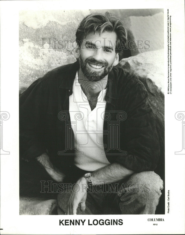 1996 Press Photo Kenny Loggins American Rock Singer &amp; Songwriter - Historic Images