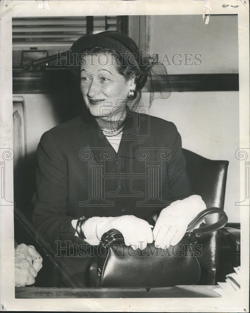 1951 Press Photo Mrs. Margaret Kirk Kelly in trial - Historic Images