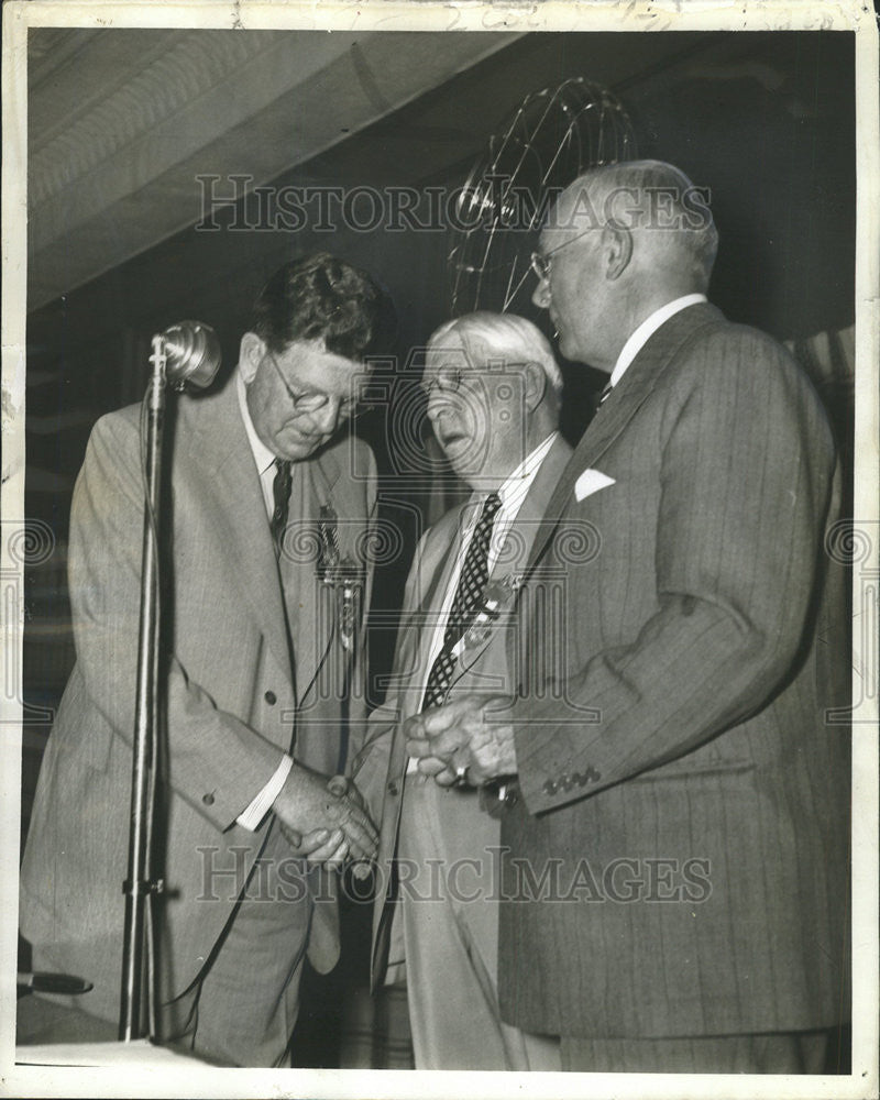 1940 Press Photo Chicago Mayor Edward Joseph Kelly - Historic Images