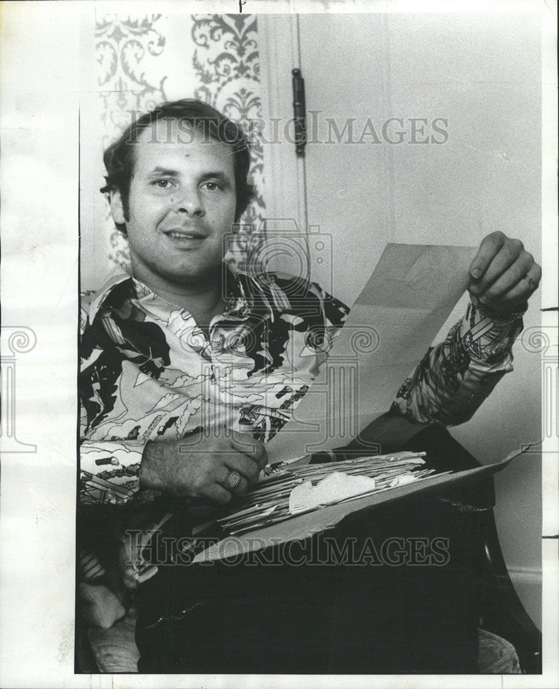 1976 Press Photo Bob Kemper Jr Florida Business Executive Miami Herald Carper - Historic Images