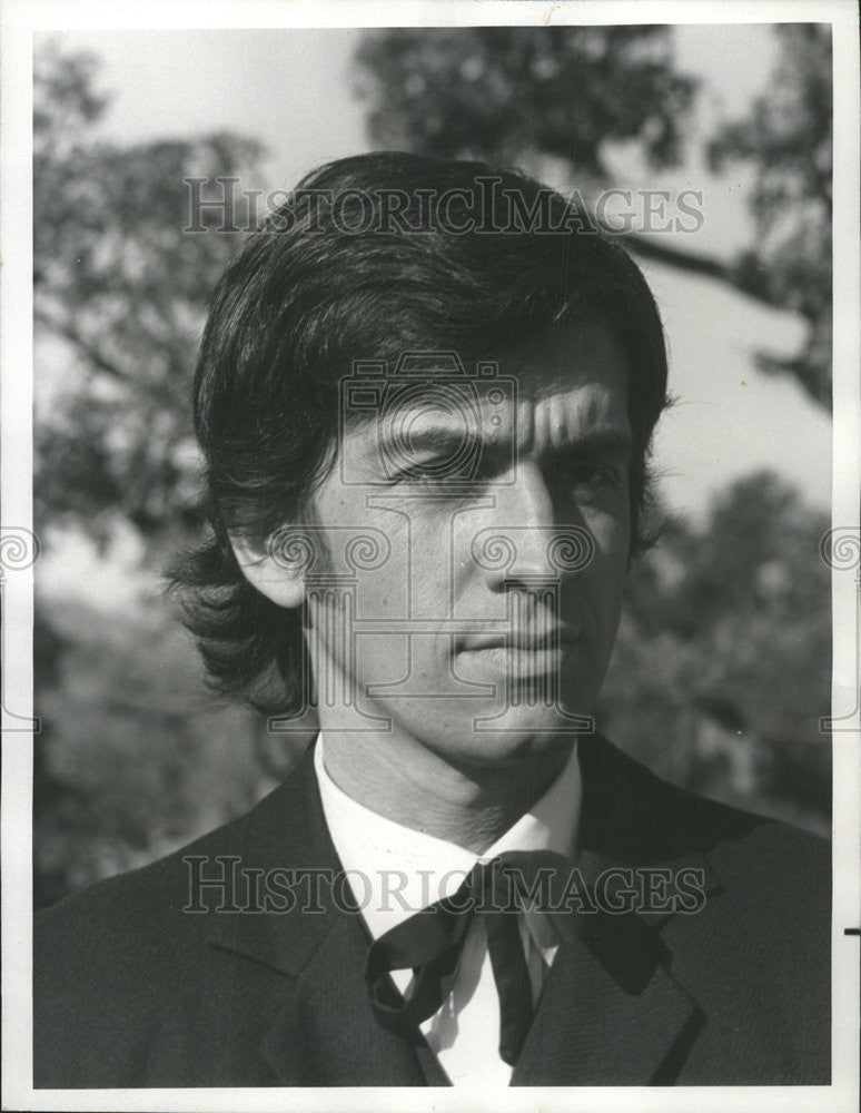 1973 Press Photo Rick Lenz American film TV Star Hec Ramsey NBC Television - Historic Images