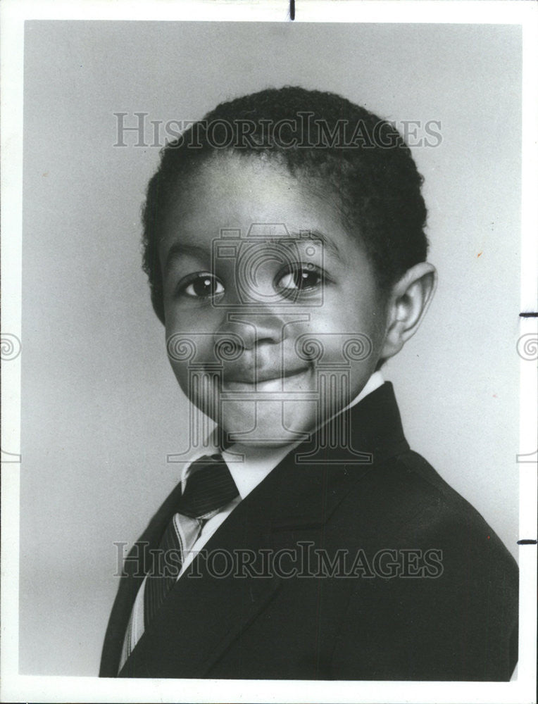 1987 Press Photo Emmanuel Lewis Webster - Historic Images