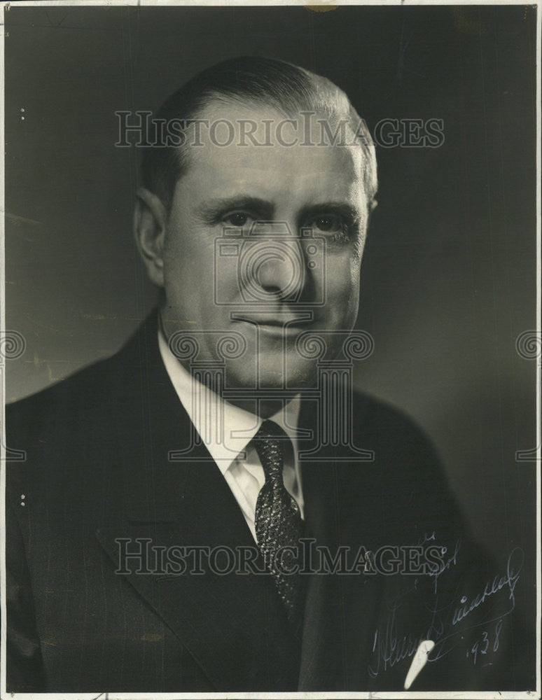 1942 Press Photo Henry D Lindblad,politician - Historic Images