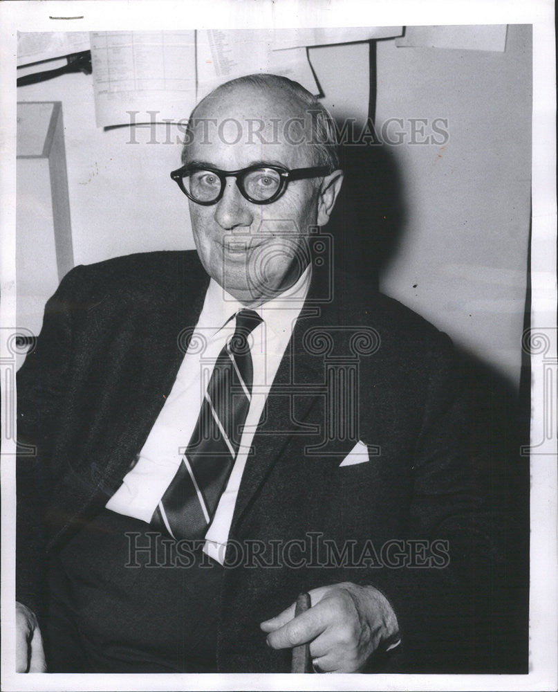 1959 Press Photo Mogens Lind Danish Television Personality - Historic Images