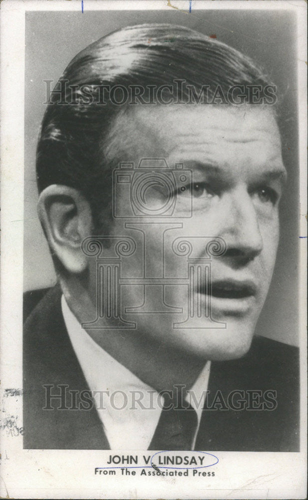 1970 Press Photo JOHN V. LINDSAY AMERICAN POLITICIAN MAYOR NEW YORK CITY - Historic Images