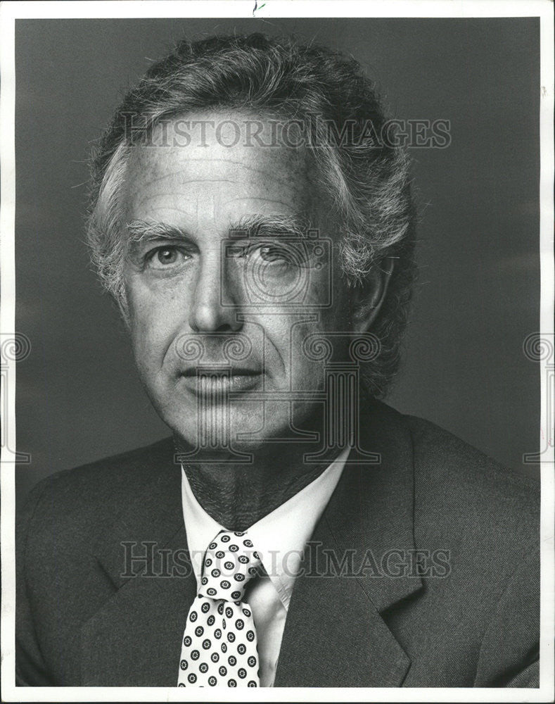 1984 Press Photo Arthur Levitt Jr Chairman American Stock Exchange - Historic Images