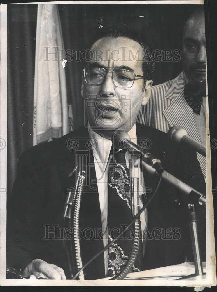 1973 Press Photo Dr. Leroy Levitt, Director of State Department of Mental Health - Historic Images