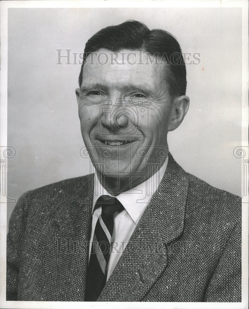 1962 Press Photo John Lungdgern garden Chicago Park District horticulturist - Historic Images