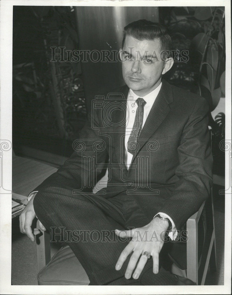 1961 Press Photo Thomas Luke Davis Jury Cooper Shelden Teller Richard Austin - Historic Images