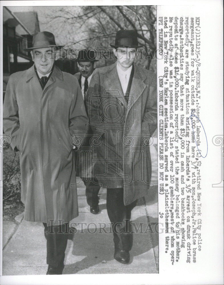 1959 Press Photo Joseph Luberda NY City Police Sergeant Joseph - Historic Images