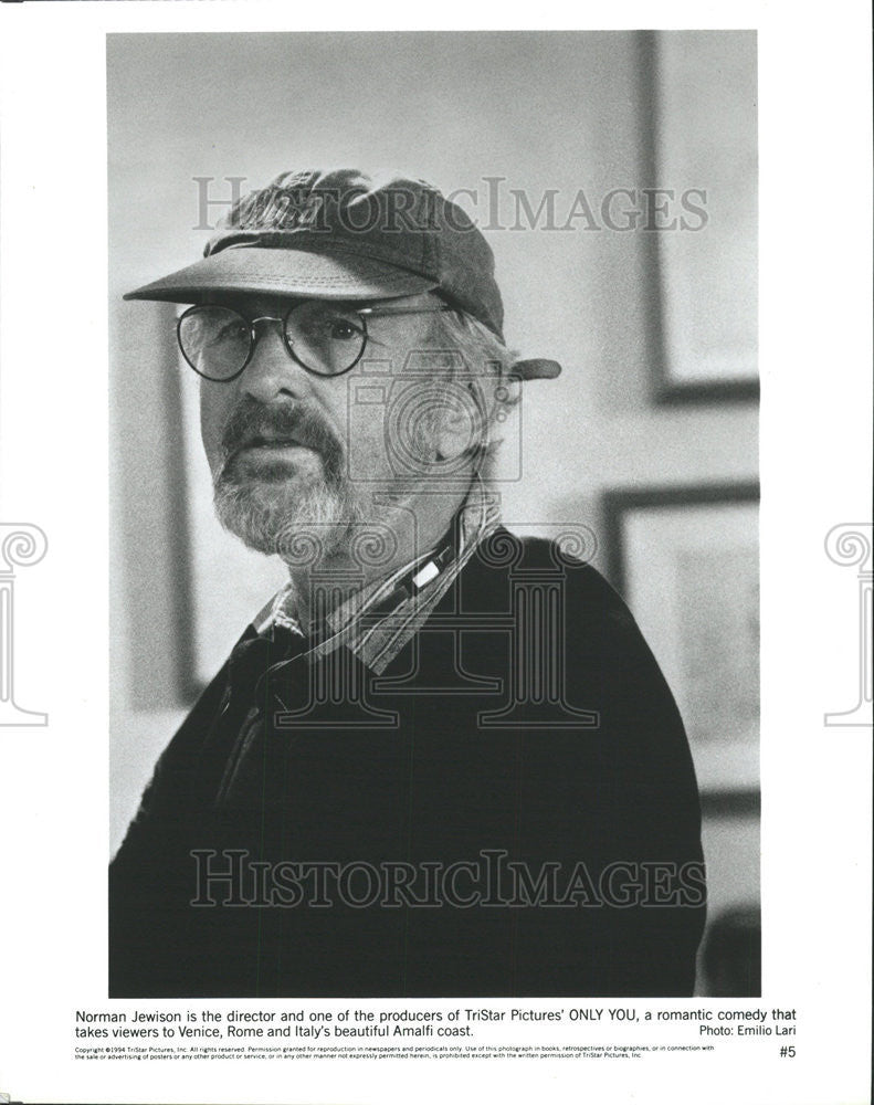 1994 Press Photo Norman Jewison, Director, Producer, ONLY YOU - Historic Images