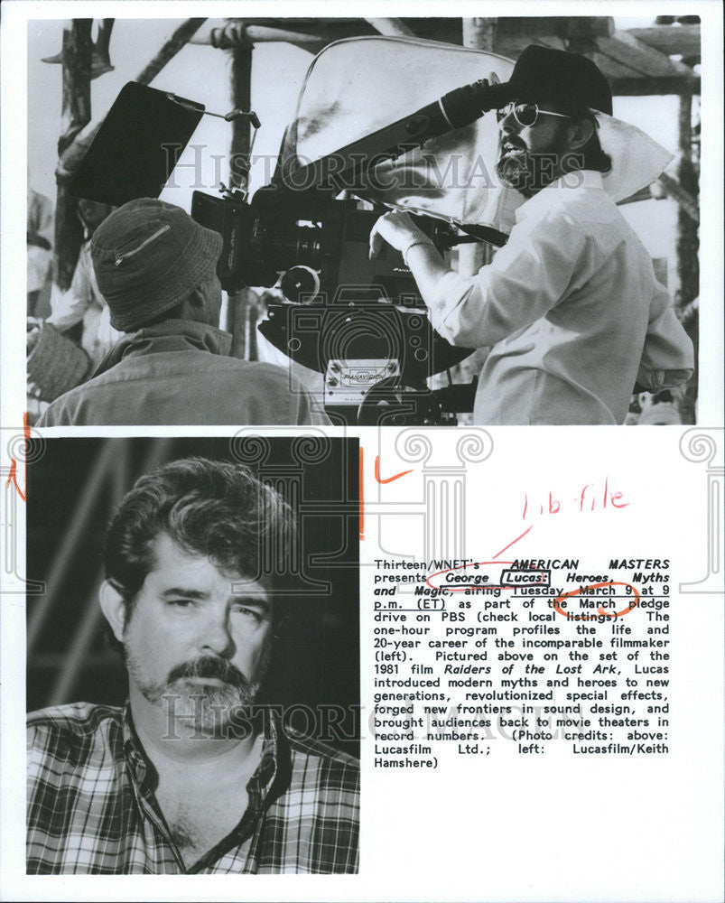 1994 Press Photo George Lucas American Film Producer, Screenwriter, &amp; Director - Historic Images