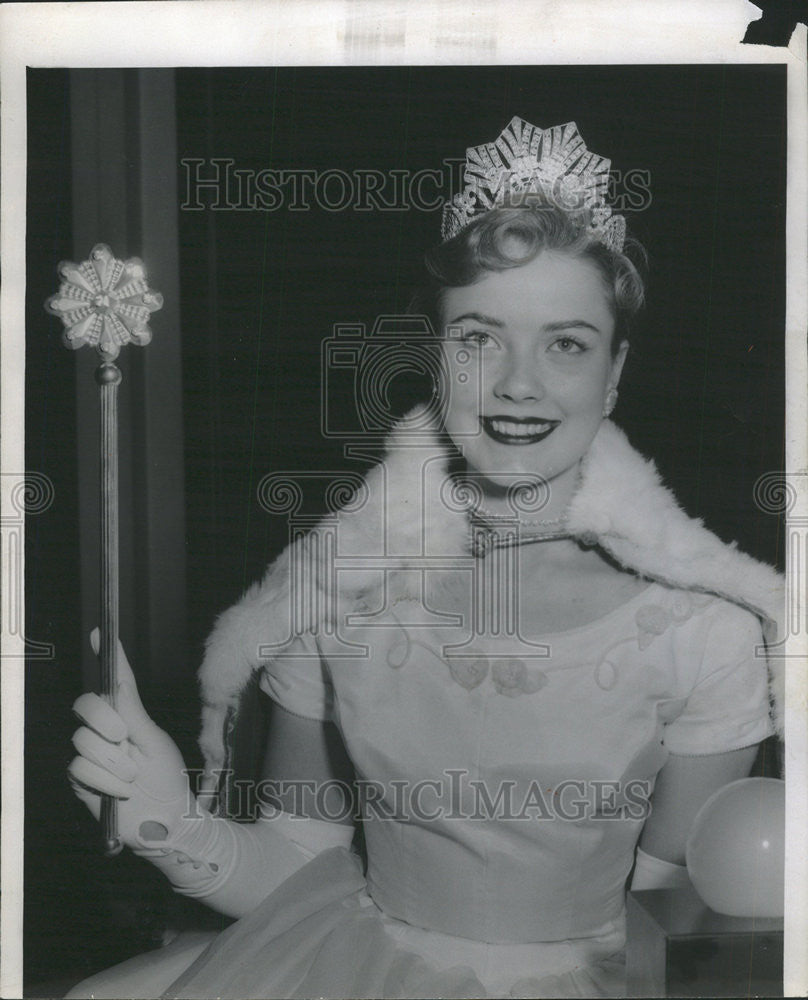 1959 Press Photo  Charlene Bermuda Will Get Trip Joliet Gown - Historic Images