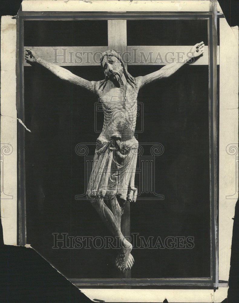 1926 Press Photo Crucifix Of Jesus Christ - Historic Images