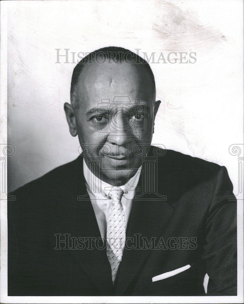 1963 Press Photo Leroy W. Jeffries, Vice President Johnson Publishing Co. Inc - Historic Images