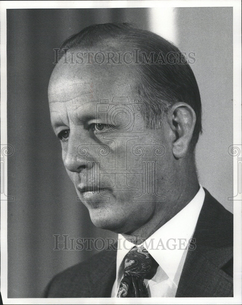 1976 Press Photo Robert F. Froehlke President-Elect Health Insurance Association - Historic Images